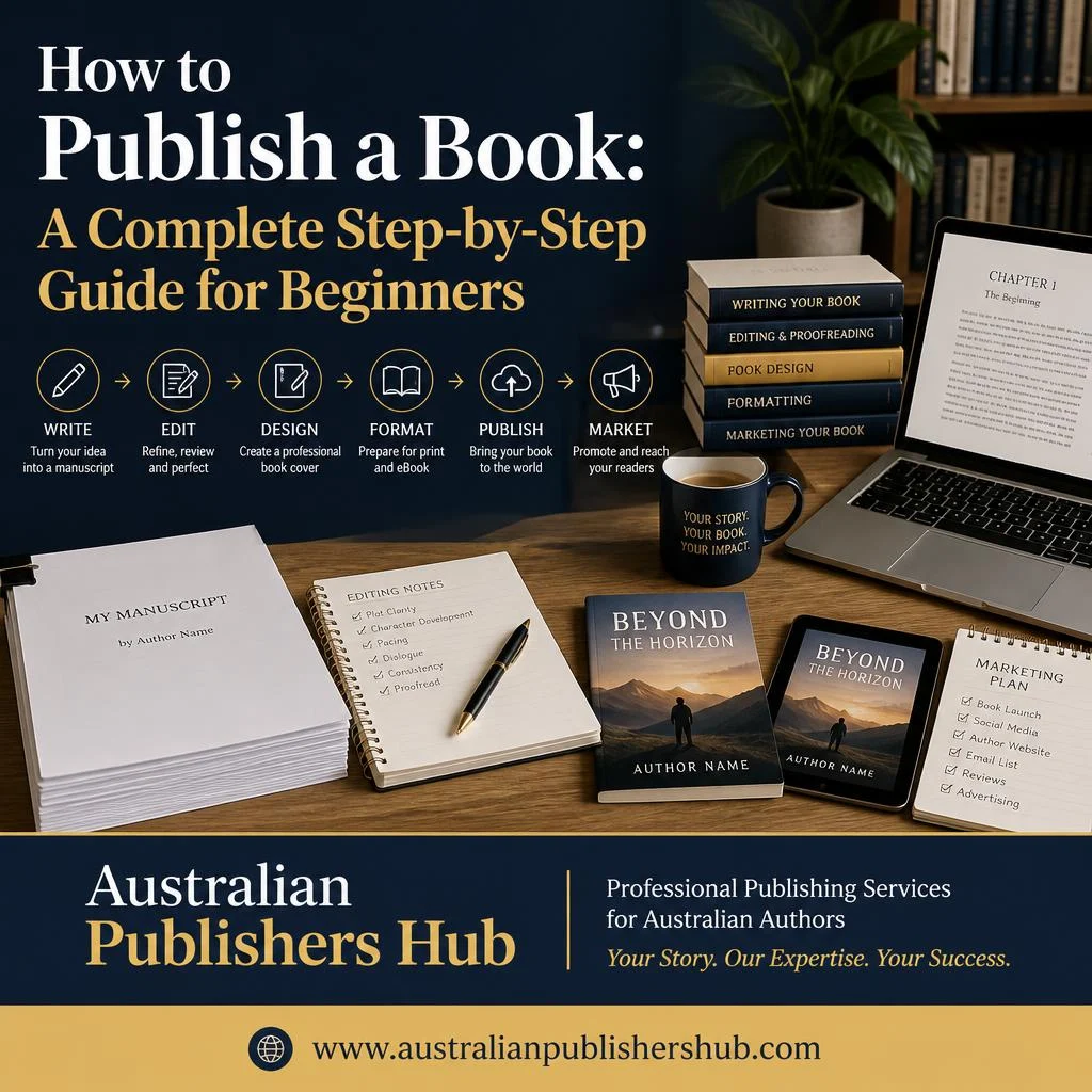 How to publish a book in australia