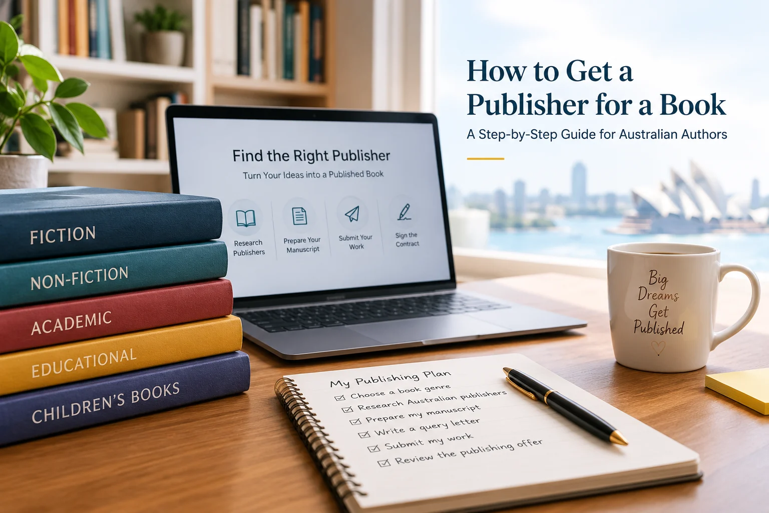 how to get a publisher for a book